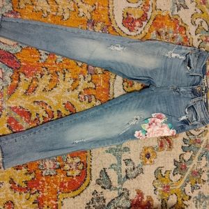 Hippie Laundry mid rise crop jeans size 7